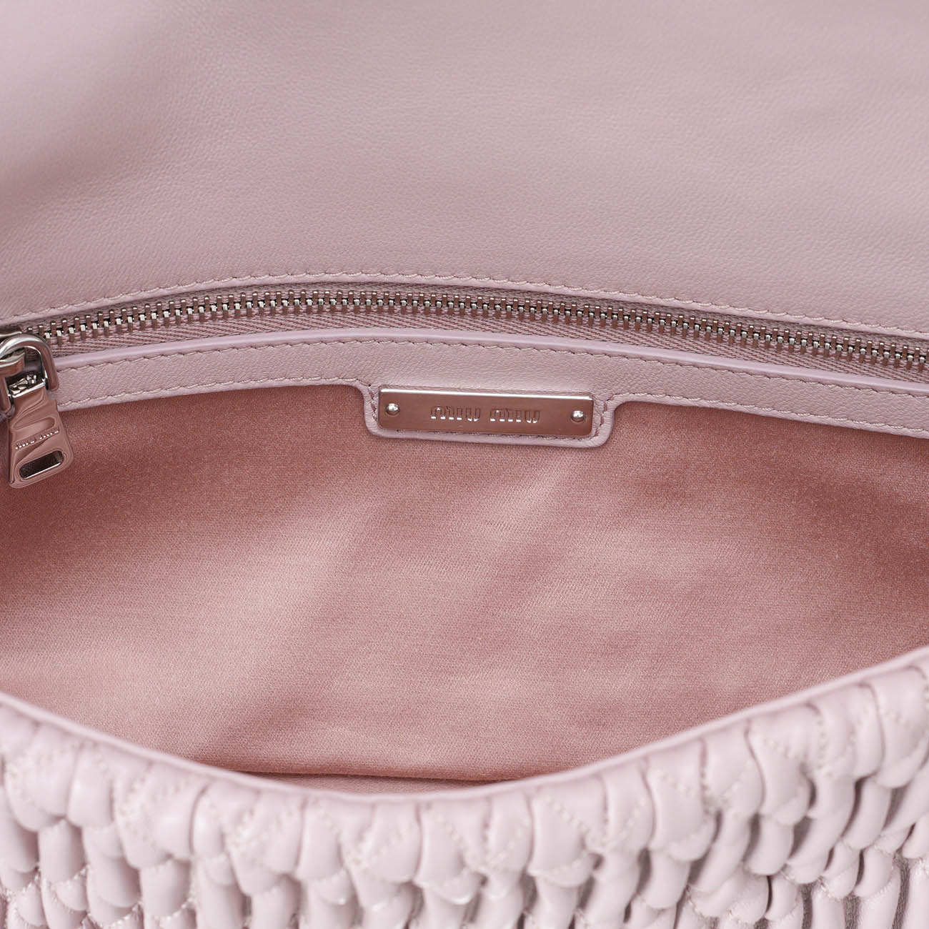 MIU MIU(USED)미우미우 마테라쎄 크리스탈 숄더백